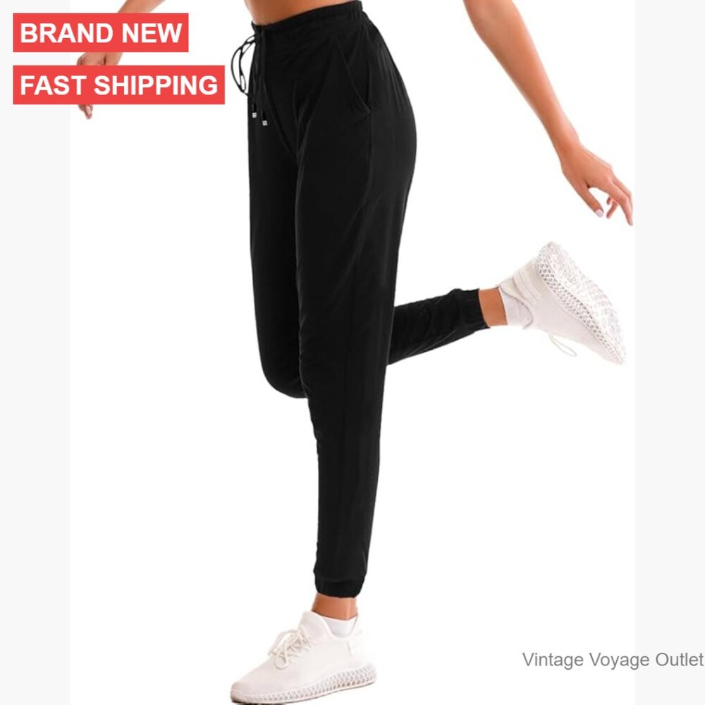 Women's Athletic Joggers with Pockets Lightweight Sweatpants for Running Yoga